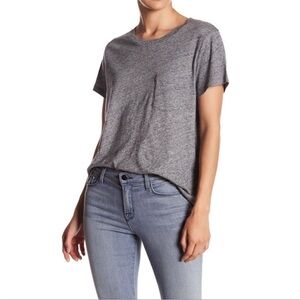 Madewell Heather Gray Short Sleeve Tee